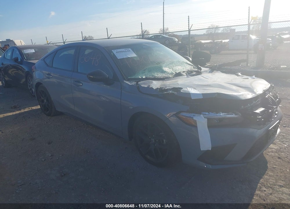 2024 HONDA CIVIC SPORT VIN: 19XFL2H85RE040327