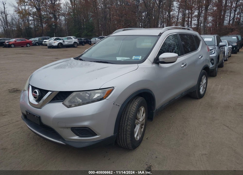 2015 NISSAN ROGUE SV VIN: 5N1AT2MV3FC769785