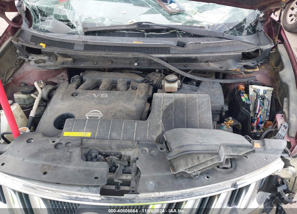 2010 NISSAN MURANO SL VIN: JN8AZ1MU0AW010334