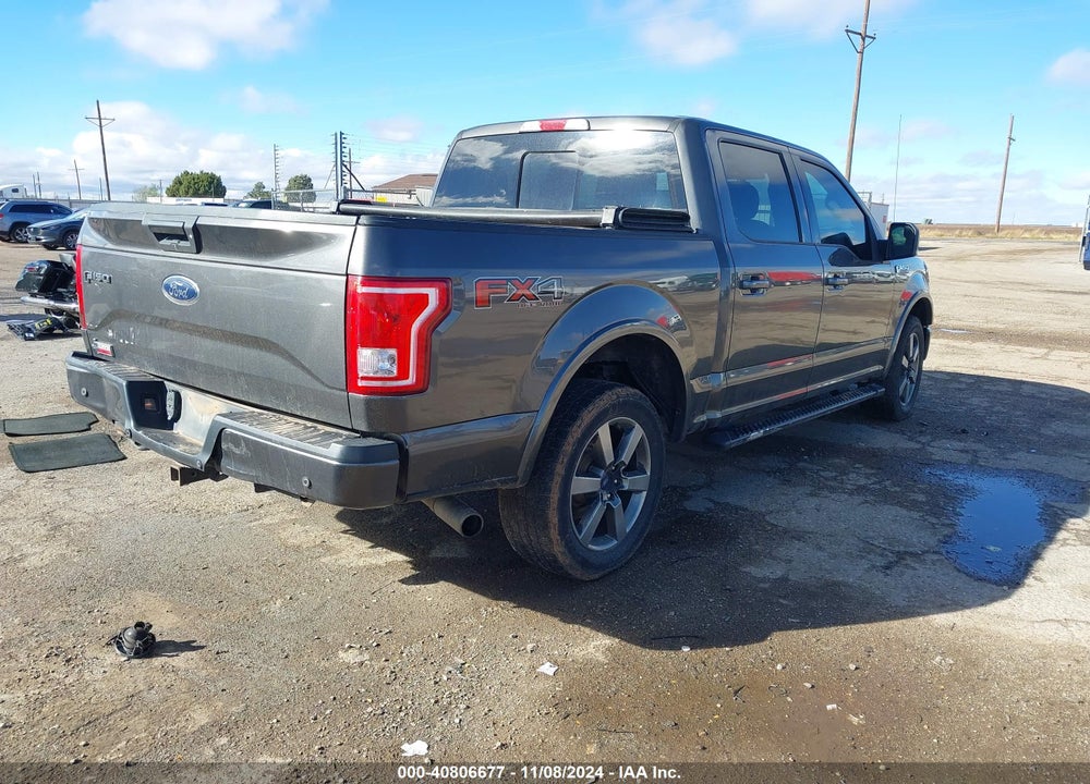 2017 FORD F-150 KING RANCH/LARIAT/PLATINUM/XL/XLT VIN: 1FTEW1EF0HKC96631