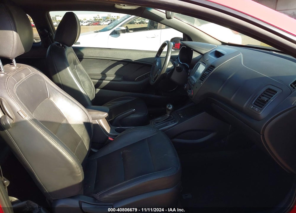 2016 KIA FORTE KOUP SX VIN: KNAFZ6A32G5631337