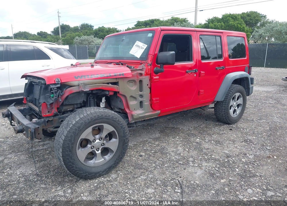 2016 JEEP WRANGLER UNLIMITED BLACK BEAR VIN: 1C4BJWDG5GL150422