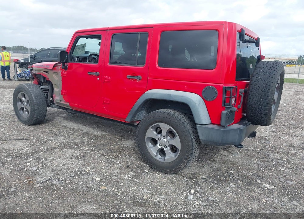 2016 JEEP WRANGLER UNLIMITED BLACK BEAR VIN: 1C4BJWDG5GL150422