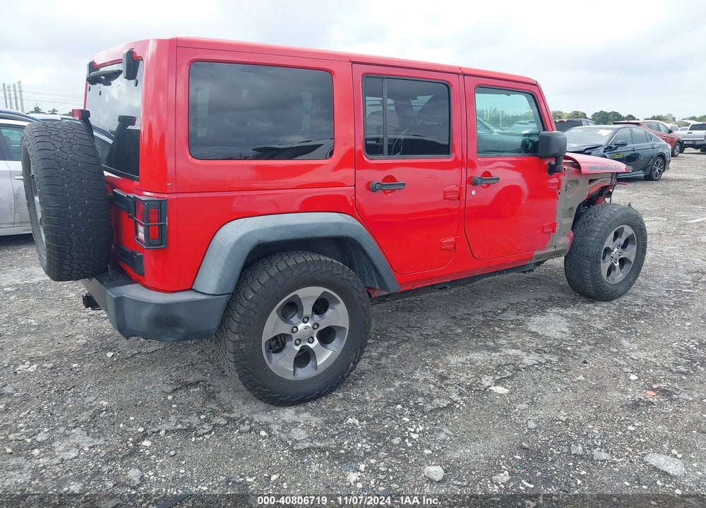2016 JEEP WRANGLER UNLIMITED BLACK BEAR VIN: 1C4BJWDG5GL150422