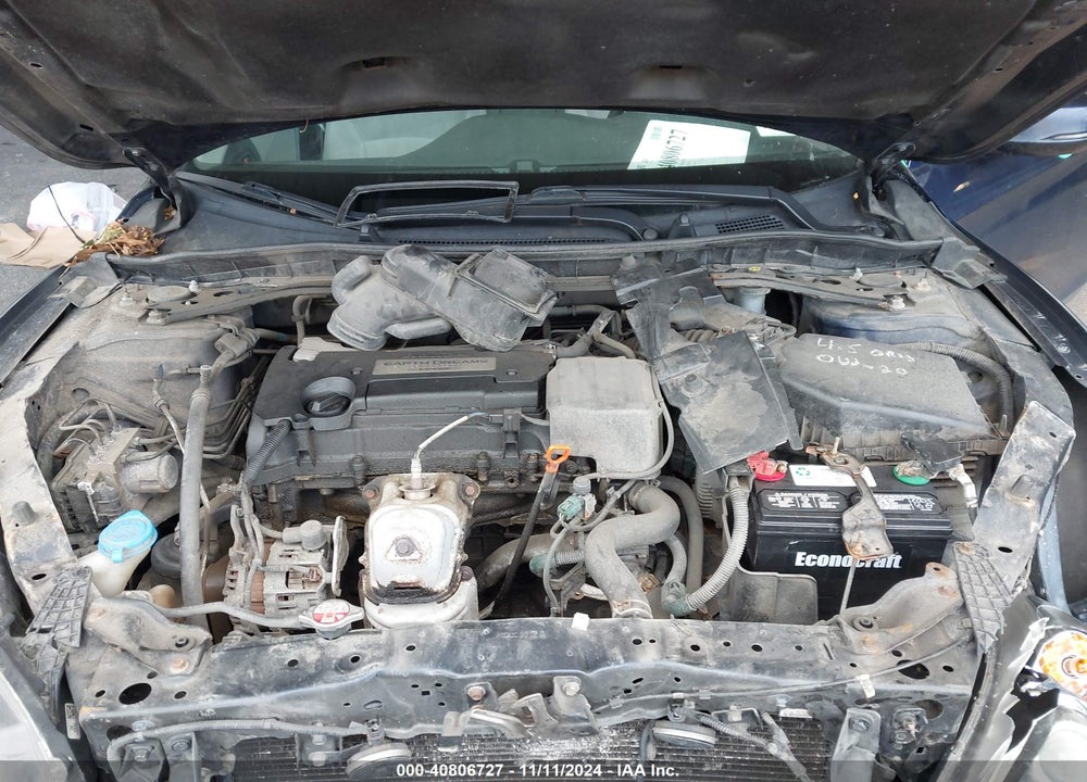 2015 HONDA ACCORD EX VIN: 1HGCR2F74FA030996