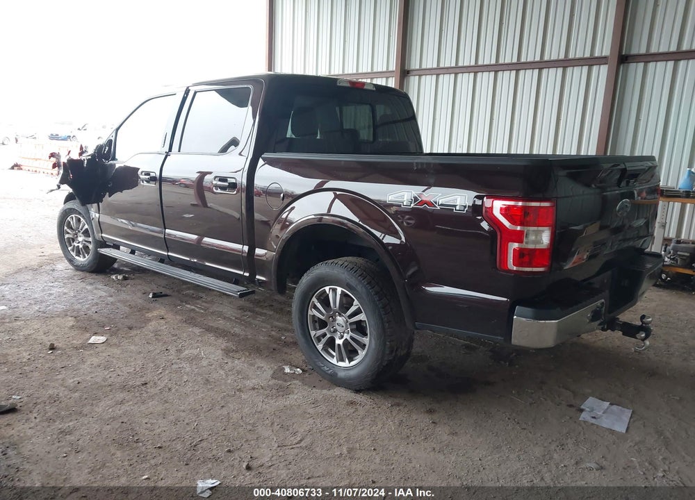 2018 FORD F-150 LARIAT VIN: 1FTEW1E53JFA97627
