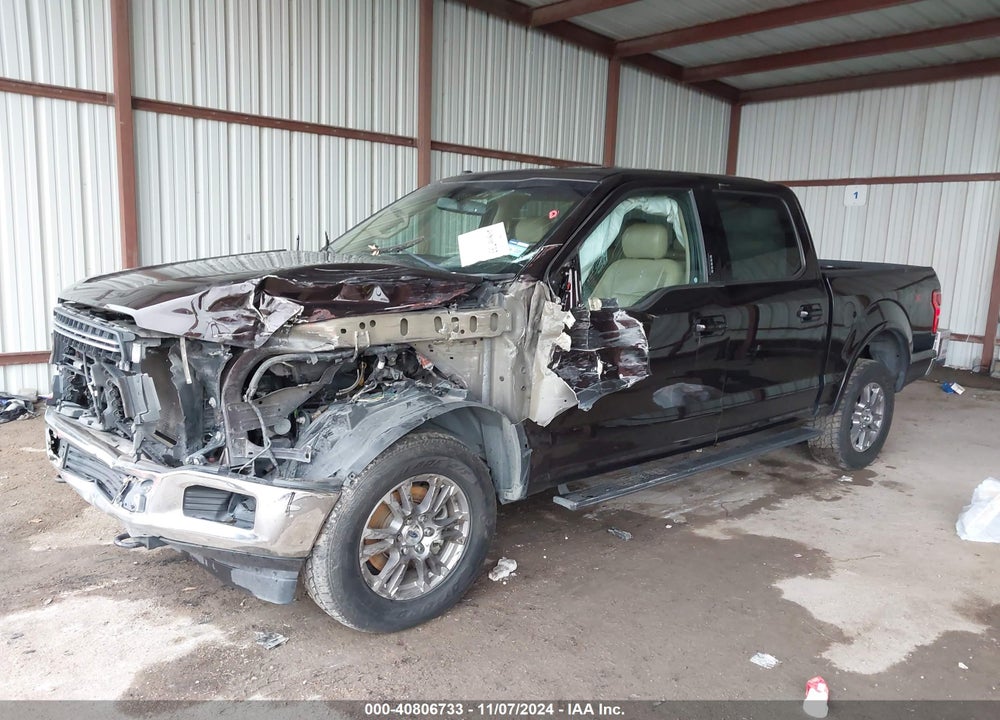 2018 FORD F-150 LARIAT VIN: 1FTEW1E53JFA97627