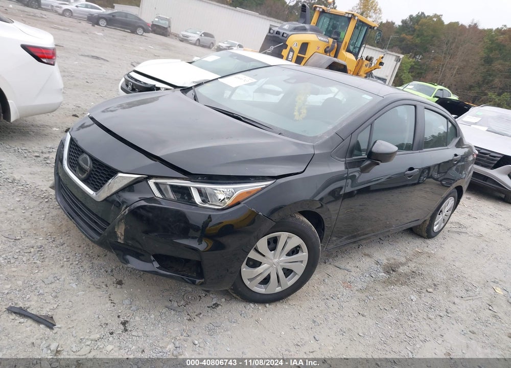 2021 NISSAN VERSA S XTRONIC CVT VIN: 3N1CN8DV8ML809017