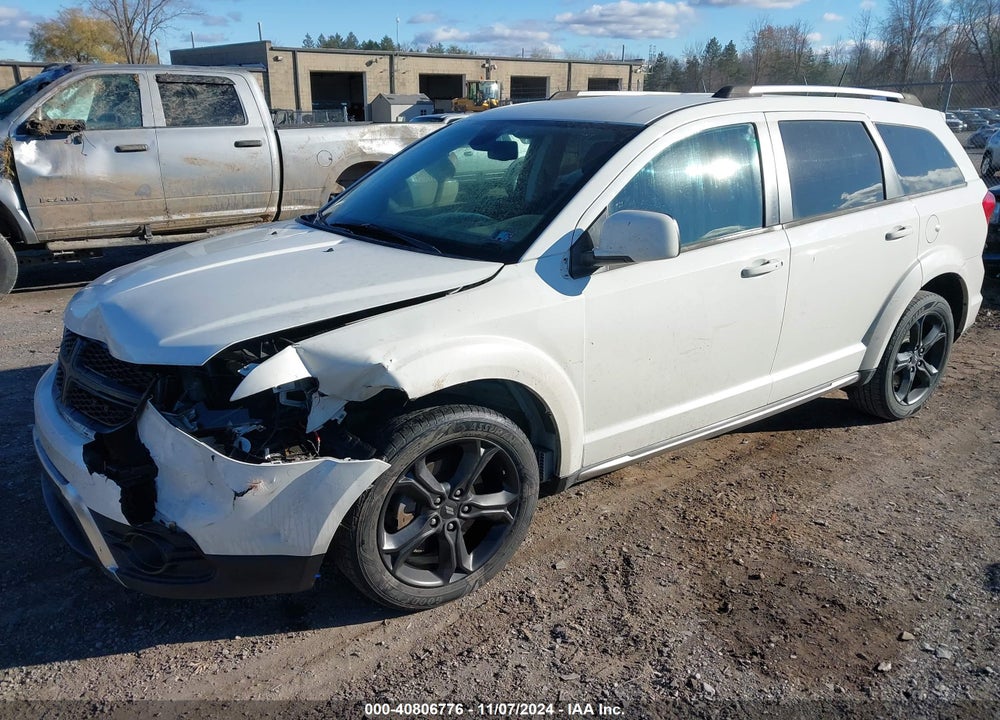 2019 DODGE JOURNEY CROSSROAD VIN: 3C4PDCGG1KT737382