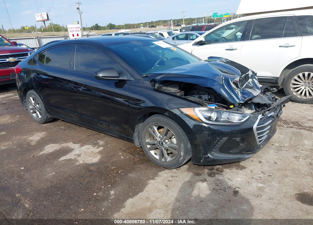 2018 HYUNDAI ELANTRA SEL VIN: 5NPD84LF8JH326585