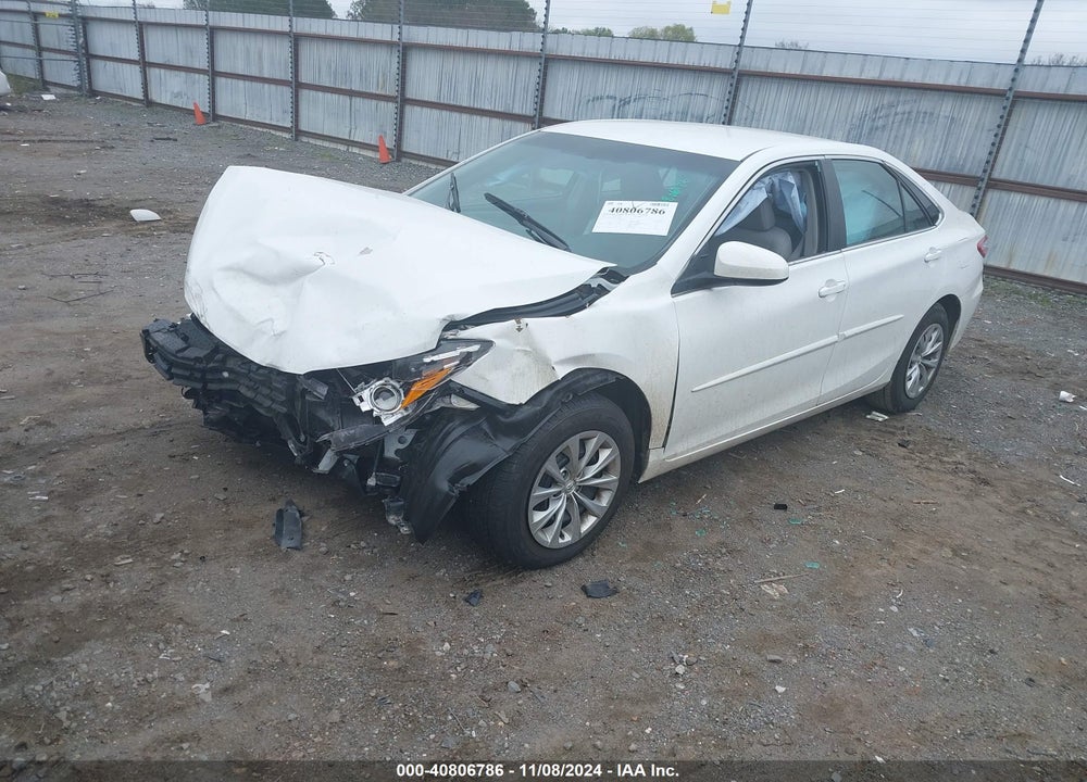 2017 TOYOTA CAMRY LE VIN: 4T1BF1FK6HU777448