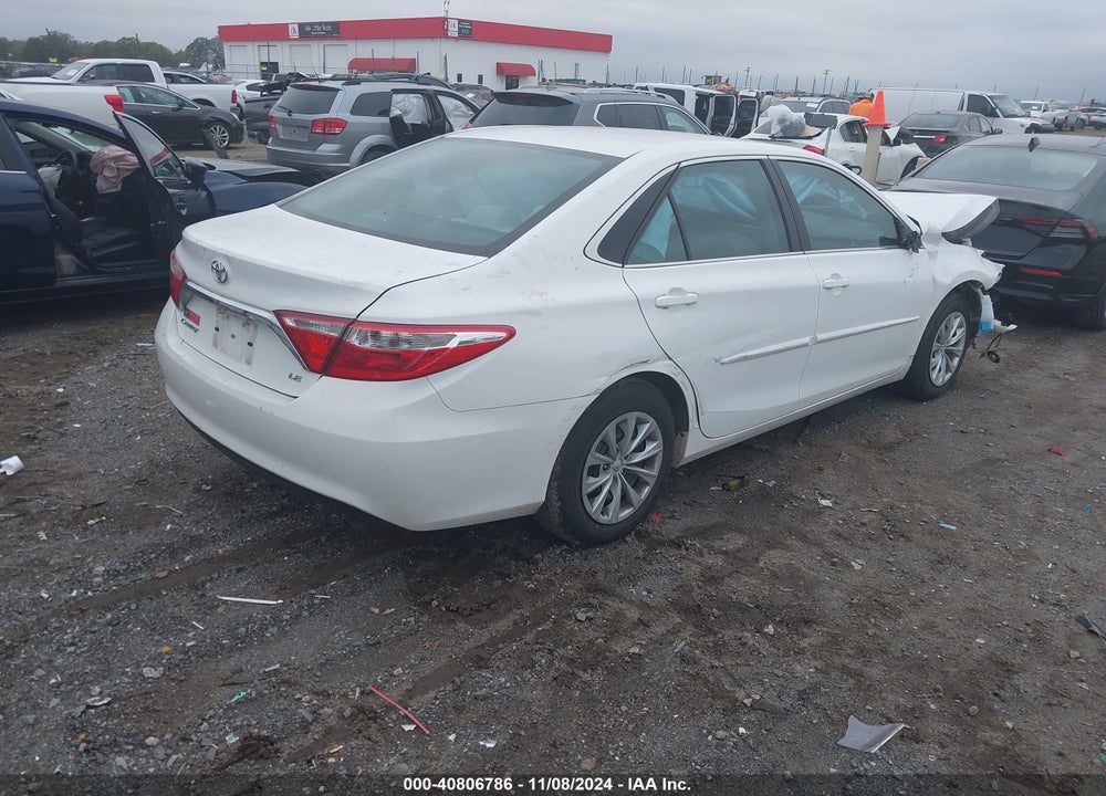 2017 TOYOTA CAMRY LE VIN: 4T1BF1FK6HU777448