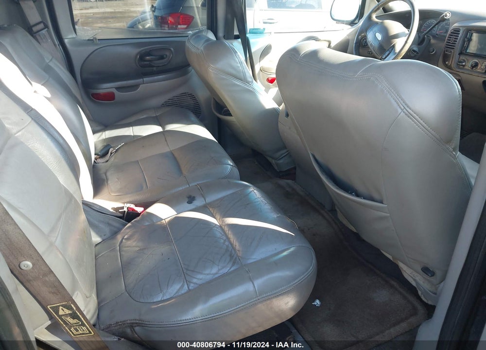 2001 FORD F-150 HARLEY-DAVIDSON EDITION/KING RANCH EDITION/LARIAT/XLT VIN: 1FTRW07L31KC32409