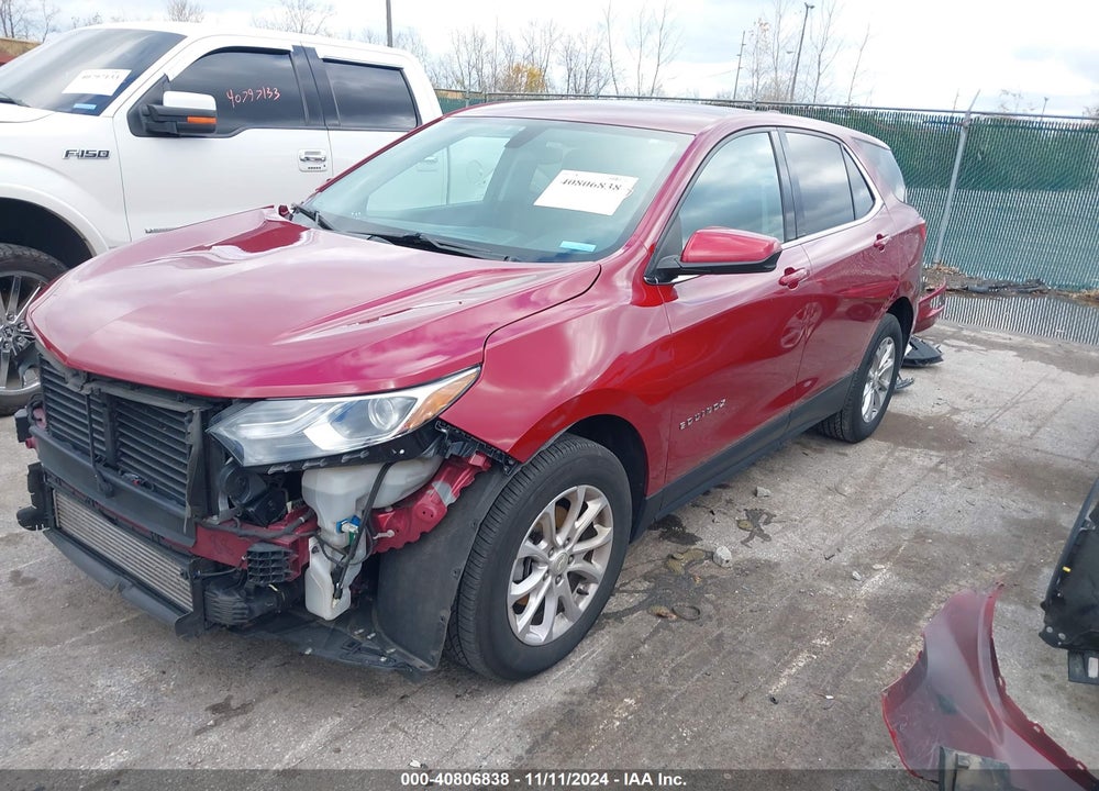 2018 CHEVROLET EQUINOX LT VIN: 3GNAXJEV3JL343049