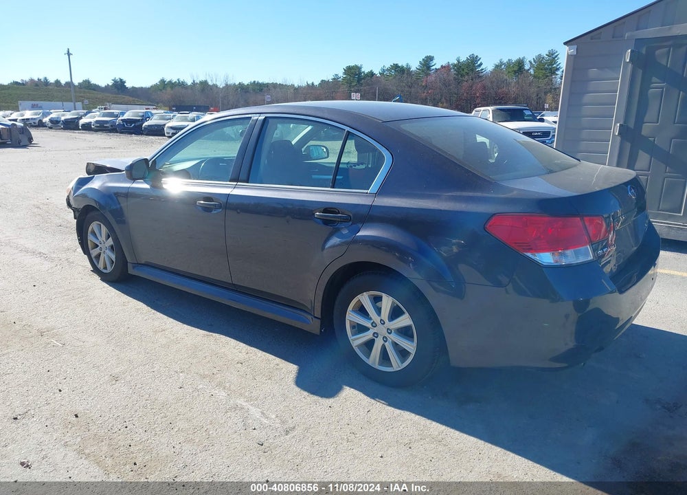 2010 SUBARU LEGACY VIN: 4S3BMBC62A3233838
