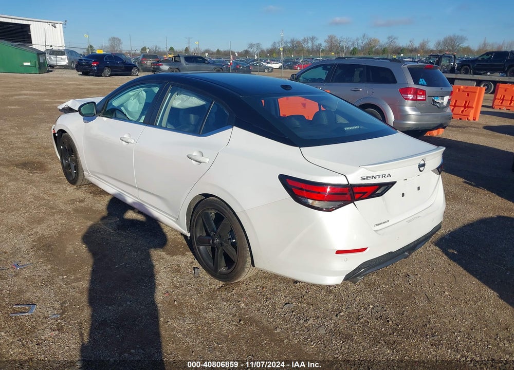 2023 NISSAN SENTRA SR XTRONIC CVT VIN: 3N1AB8DV9PY322187