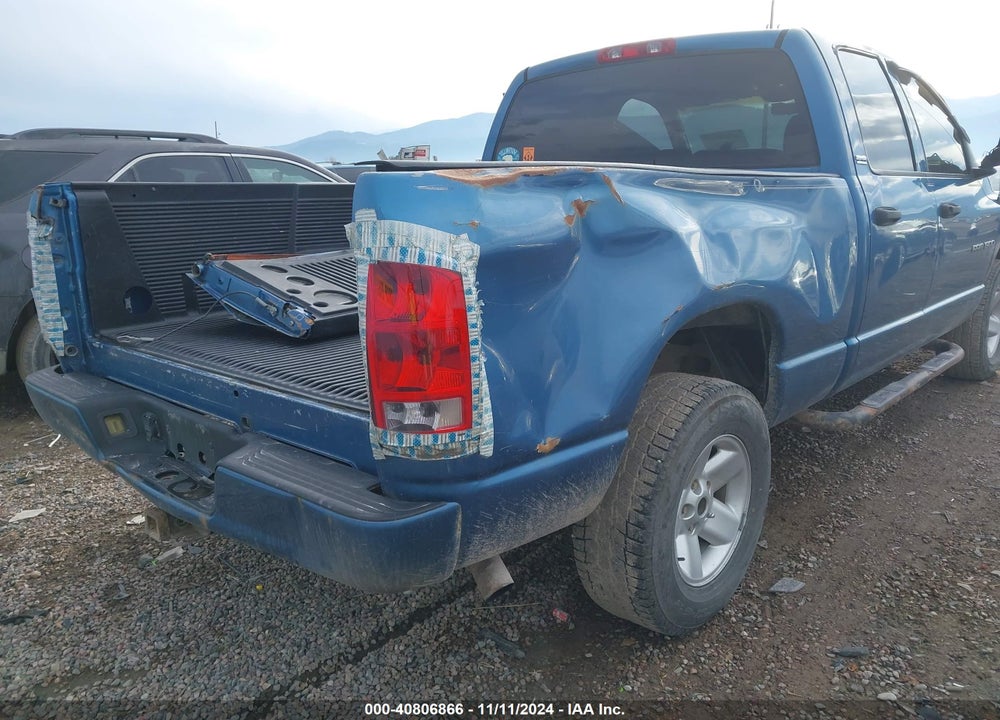 2002 DODGE RAM 1500 ST VIN: 1D7HU18N12J145063