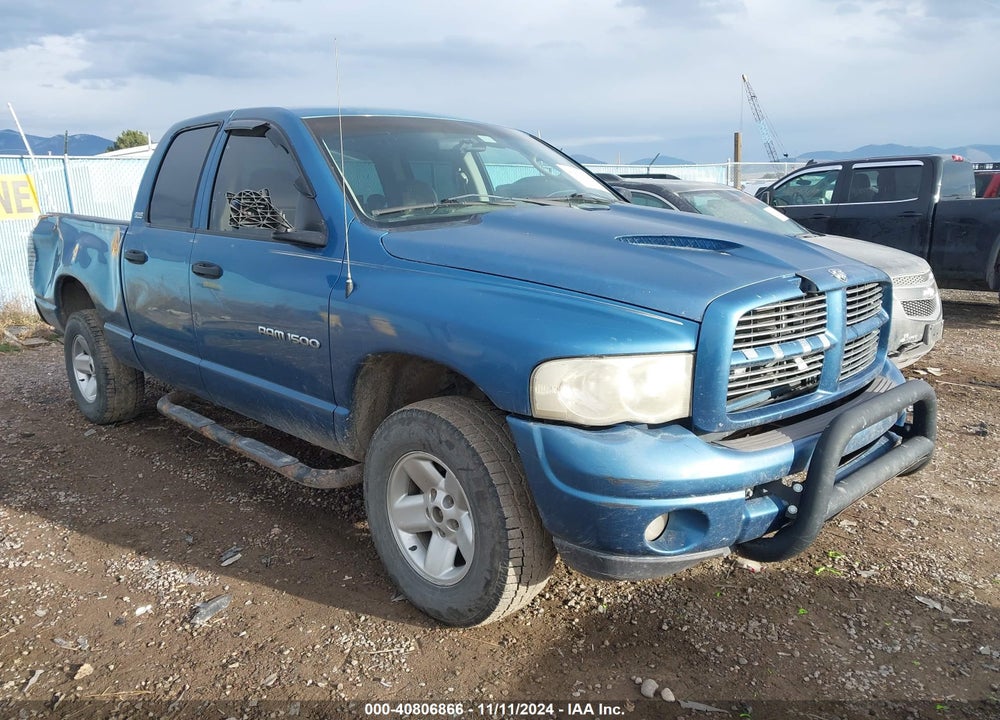 2002 DODGE RAM 1500 ST VIN: 1D7HU18N12J145063