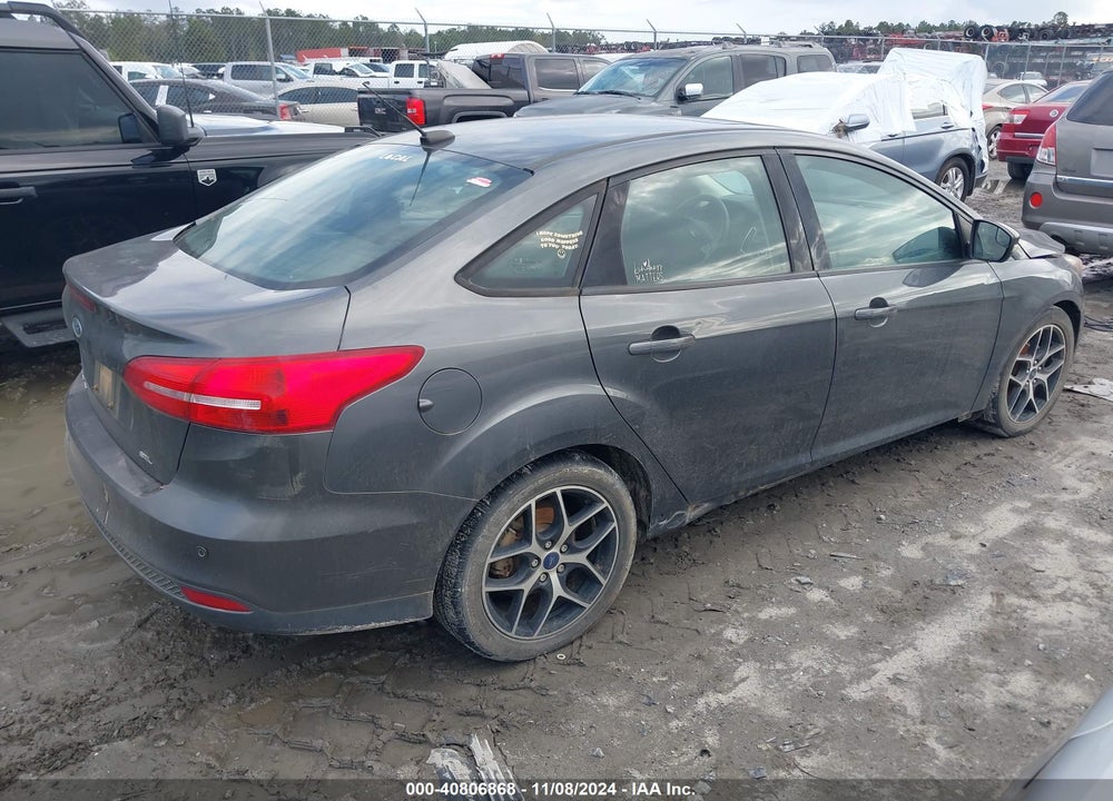 2018 FORD FOCUS SEL VIN: 1FADP3H28JL201378