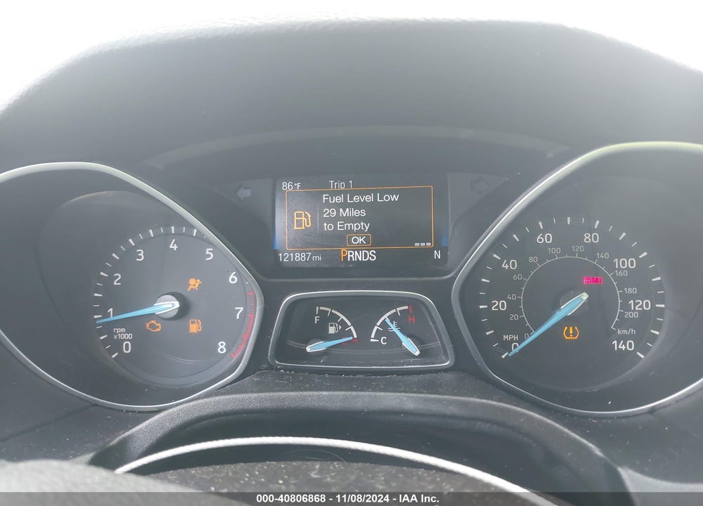 2018 FORD FOCUS SEL VIN: 1FADP3H28JL201378
