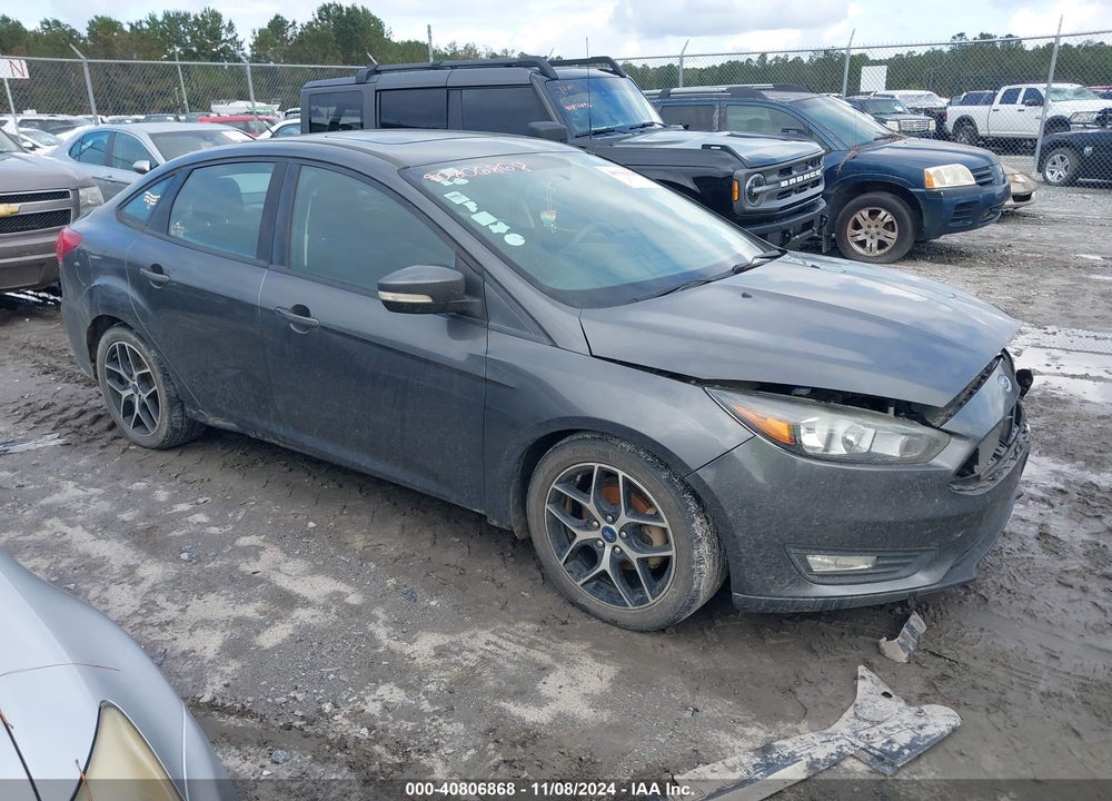 2018 FORD FOCUS SEL VIN: 1FADP3H28JL201378
