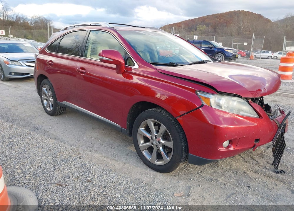 2012 LEXUS RX 350 VIN: 2T2ZK1BA7CC069996