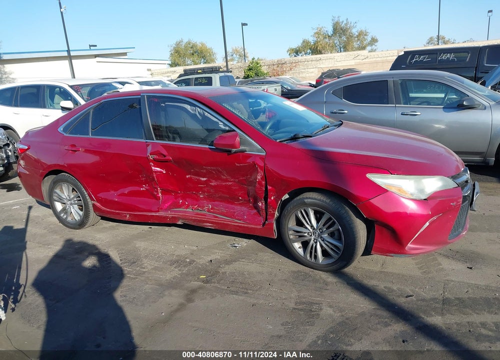 2015 TOYOTA CAMRY SE VIN: 4T1BF1FK8FU883249