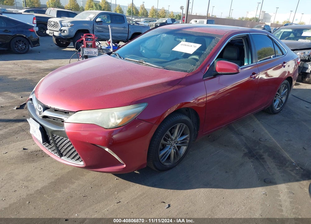 2015 TOYOTA CAMRY SE VIN: 4T1BF1FK8FU883249