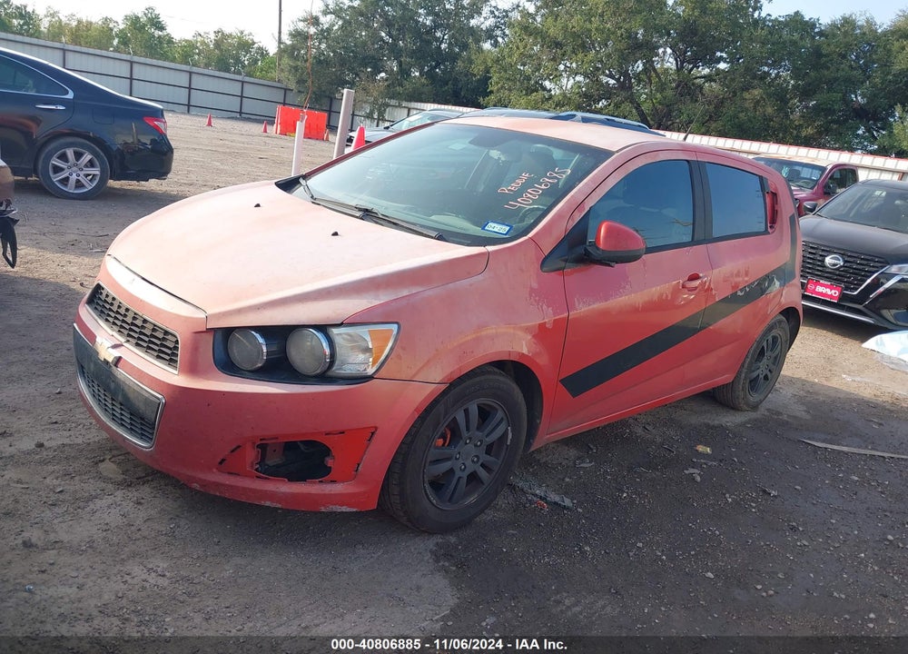 2012 CHEVROLET SONIC 1LS VIN: 1G1JB6SH4C4118725