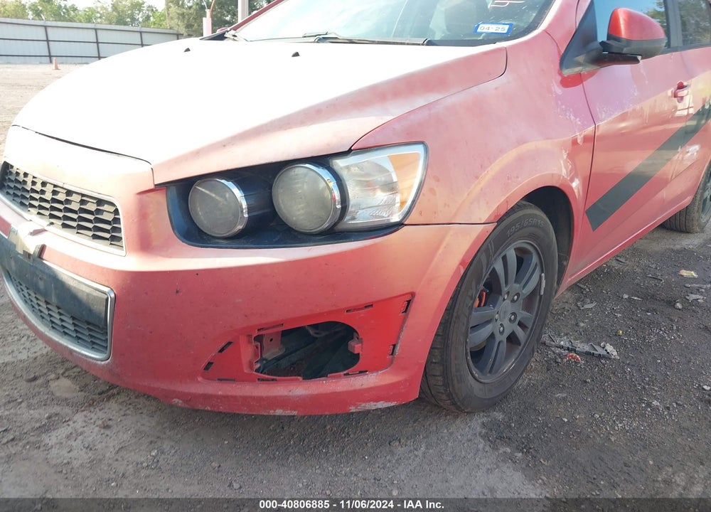 2012 CHEVROLET SONIC 1LS VIN: 1G1JB6SH4C4118725