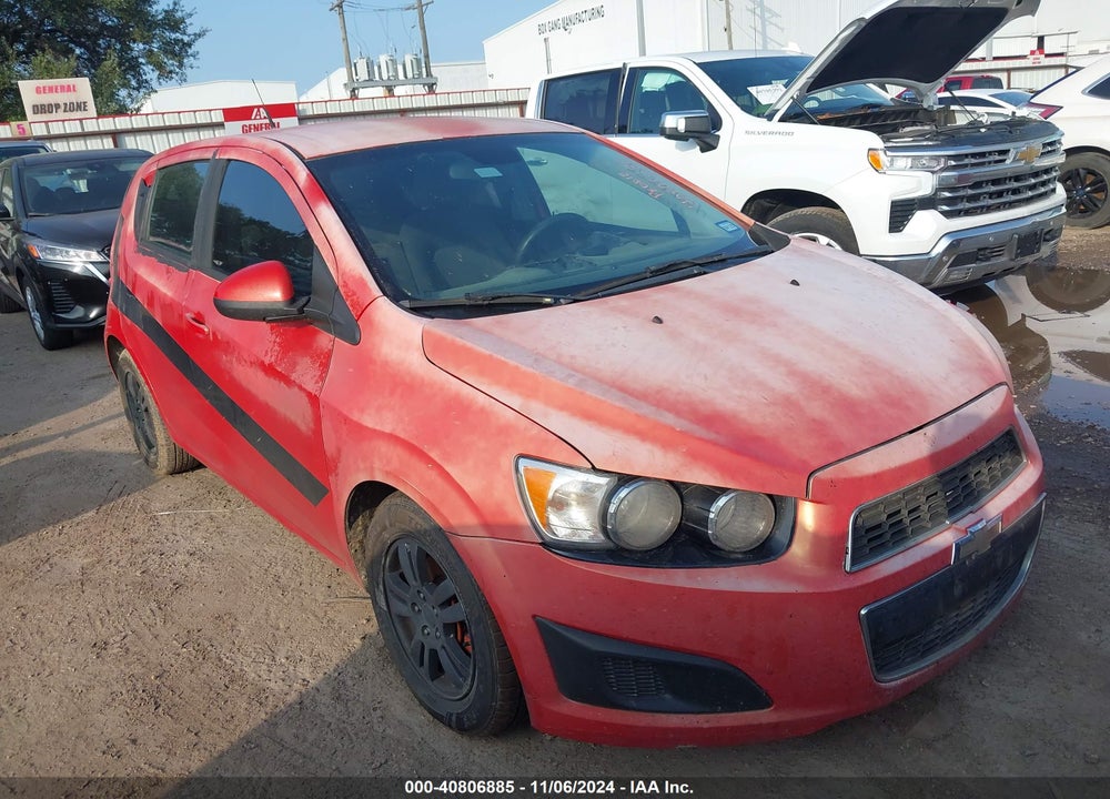 2012 CHEVROLET SONIC 1LS VIN: 1G1JB6SH4C4118725