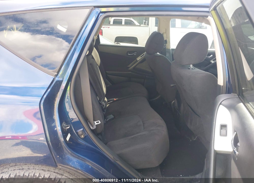 2009 NISSAN MURANO S VIN: JN8AZ18W59W118939