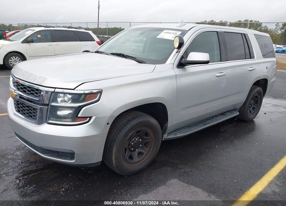 2016 CHEVROLET TAHOE COMMERCIAL FLEET VIN: 1GNSKDECXGR307931