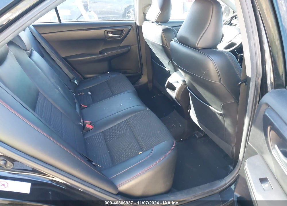 2015 TOYOTA CAMRY SE VIN: 4T1BF1FK9FU953986