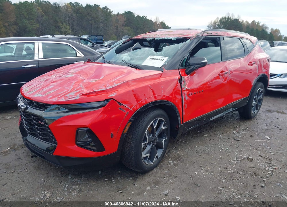 2021 CHEVROLET BLAZER FWD RS VIN: 3GNKBERS9MS515072