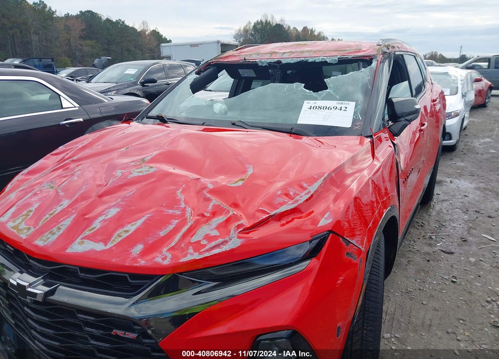 2021 CHEVROLET BLAZER FWD RS VIN: 3GNKBERS9MS515072