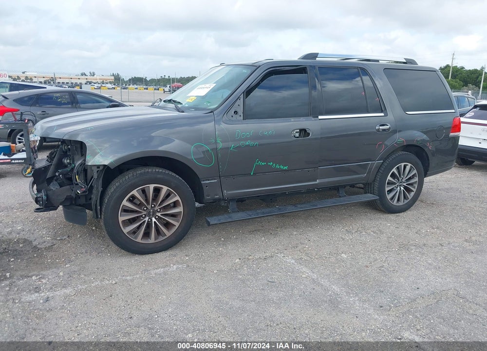 2016 LINCOLN NAVIGATOR SELECT VIN: 5LMJJ2HT1GEL07114