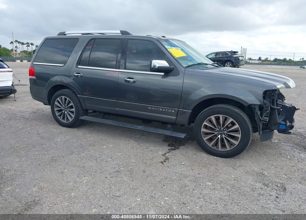 2016 LINCOLN NAVIGATOR SELECT VIN: 5LMJJ2HT1GEL07114