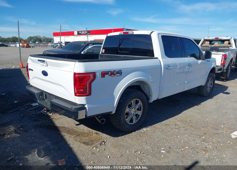 2015 FORD F-150 LARIAT VIN: 1FTEW1EP3FKE80449