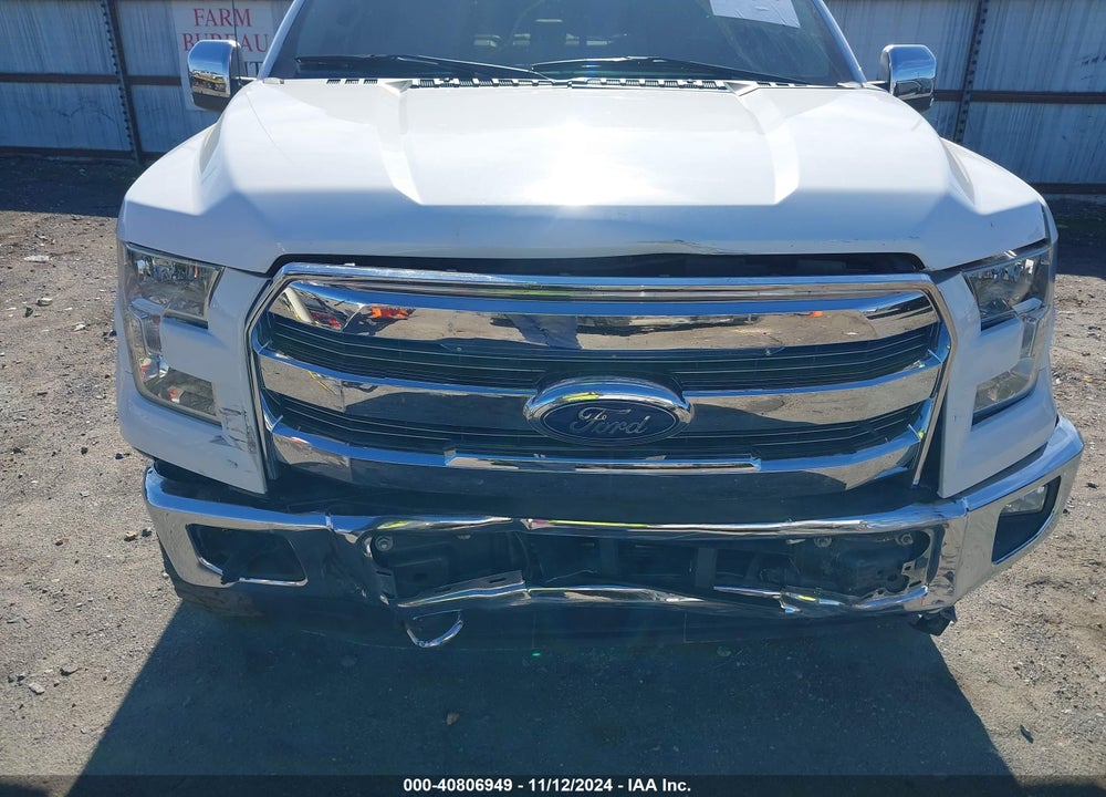 2015 FORD F-150 LARIAT VIN: 1FTEW1EP3FKE80449
