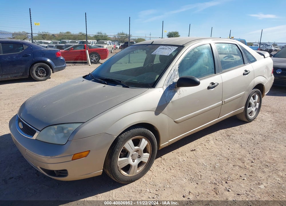 2006 FORD FOCUS ZX4 VIN: 1FAFP34N86W127488