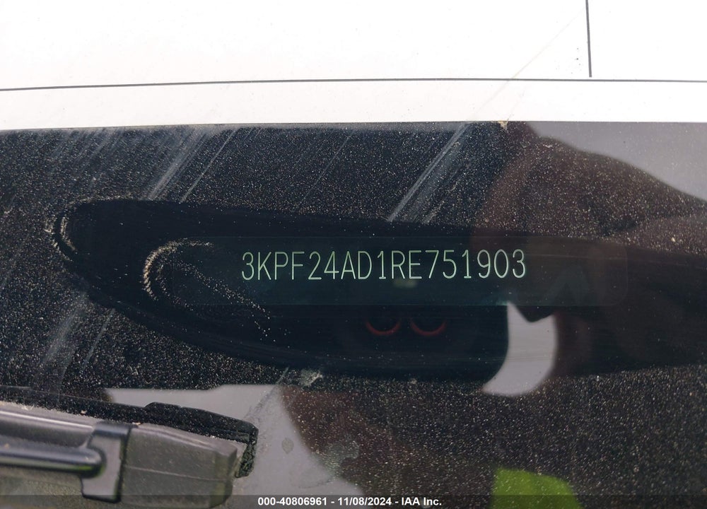 2024 KIA FORTE LXS VIN: 3KPF24AD1RE751903