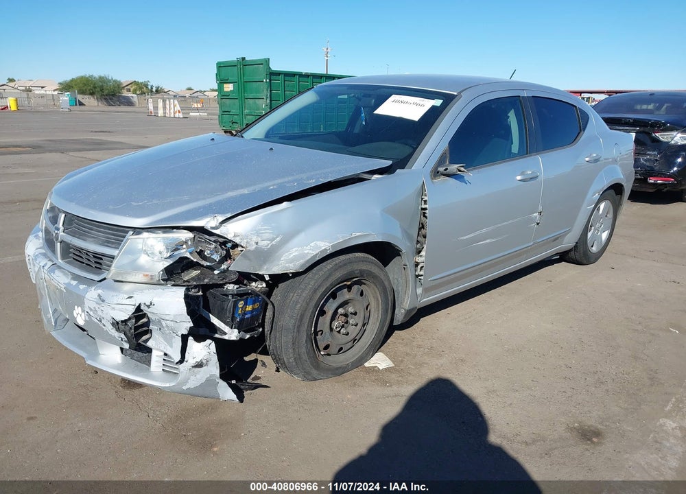 2009 DODGE AVENGER VIN: 1B3LC46B99N566020