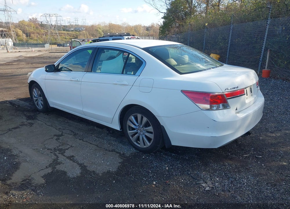 2012 HONDA ACCORD 2.4 EX VIN: 1HGCP2F78CA057863
