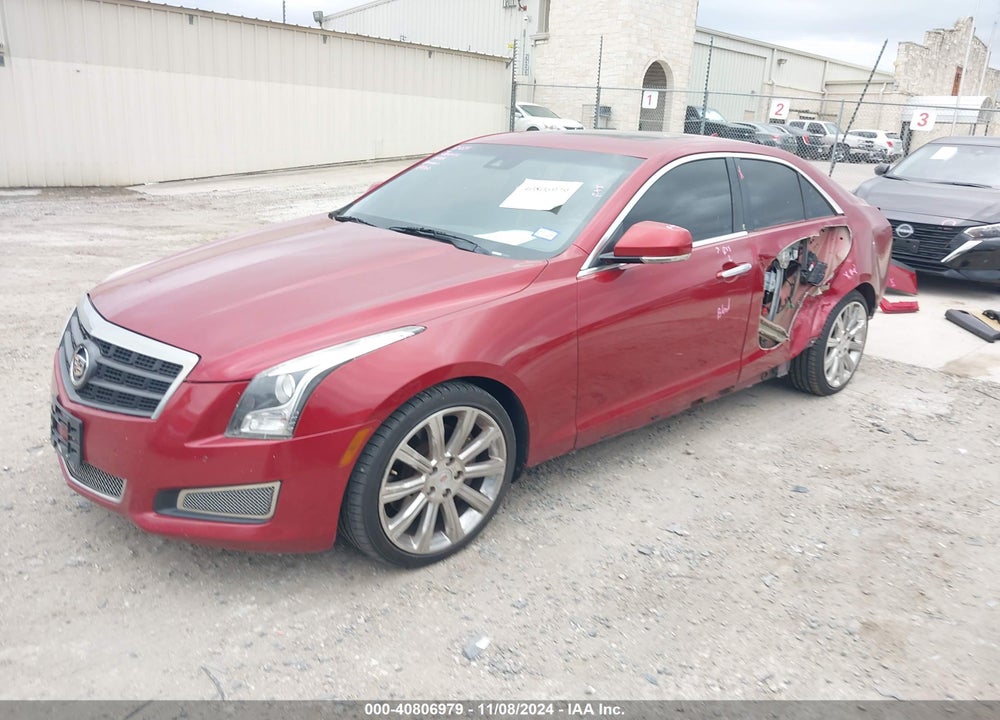 2014 CADILLAC ATS LUXURY VIN: 1G6AB5SX8E0111976