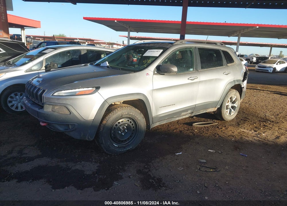 2017 JEEP CHEROKEE TRAILHAWK 4X4 VIN: 1C4PJMBB7HW517273