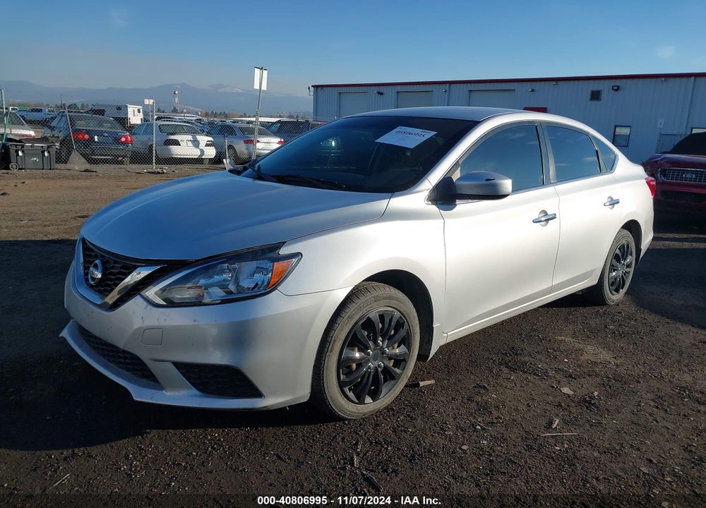 2017 NISSAN SENTRA SV VIN: 3N1AB7AP3HY372911
