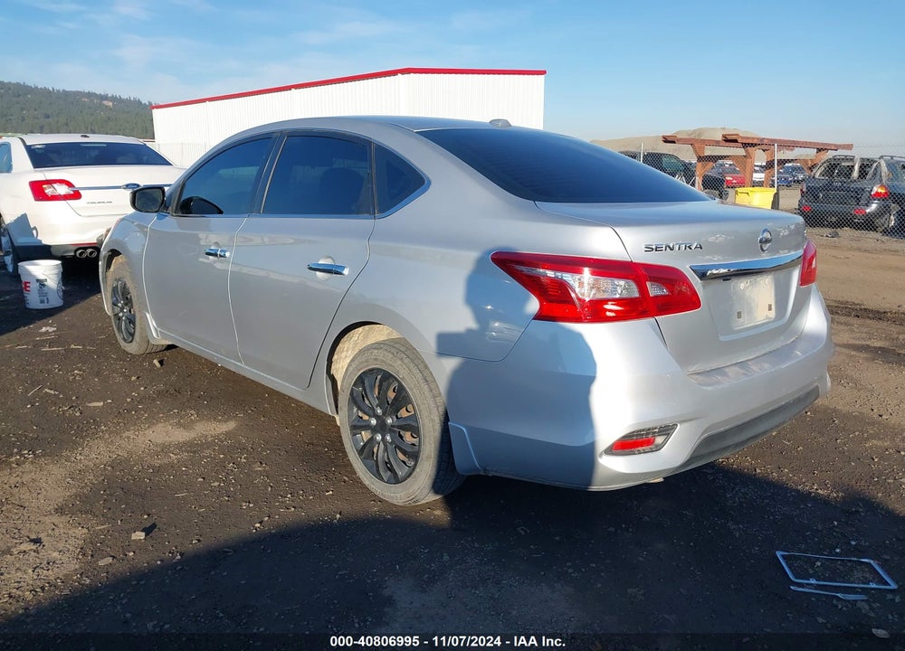2017 NISSAN SENTRA SV VIN: 3N1AB7AP3HY372911