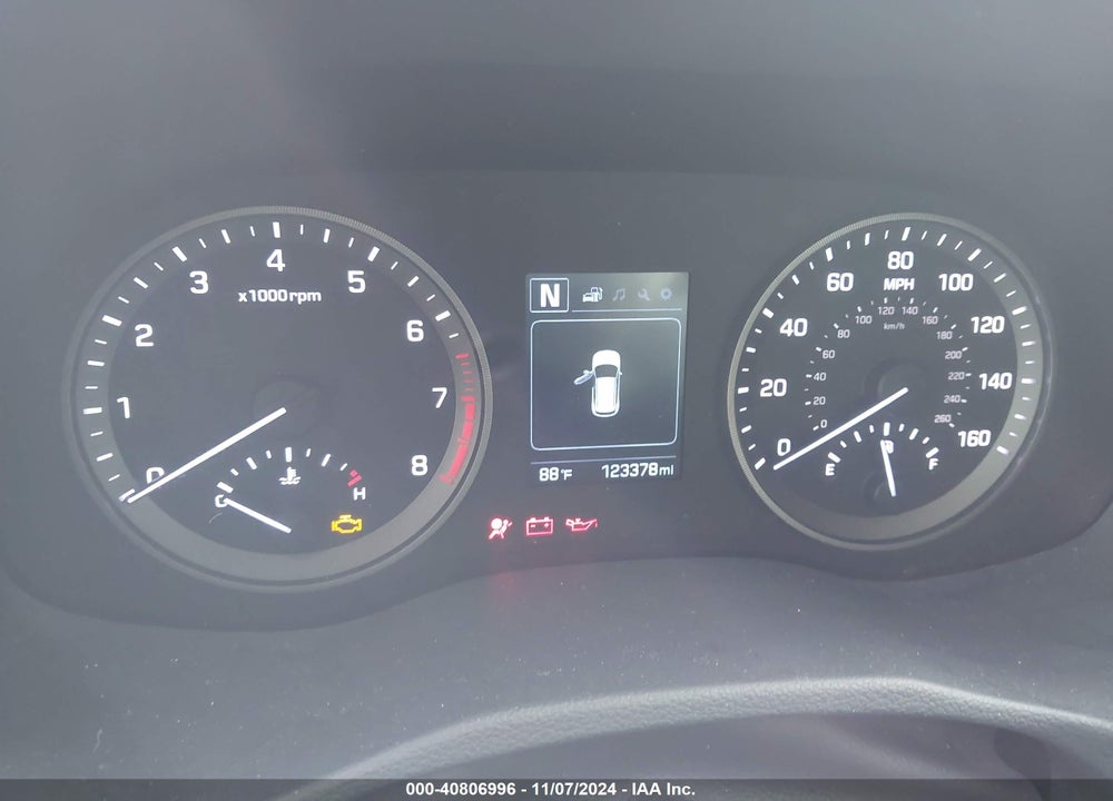 2017 HYUNDAI TUCSON SE VIN: KM8J23A45HU342299