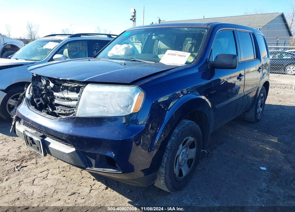 2014 HONDA PILOT VIN: 5FNYF4H22EB031631